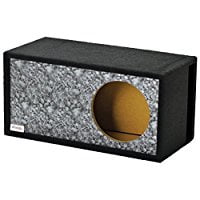 Atrend GFX Series 12LSVBB-Reaper Black Skull Pattern Single Vented SPL 12  Subwoofer Enclosure
