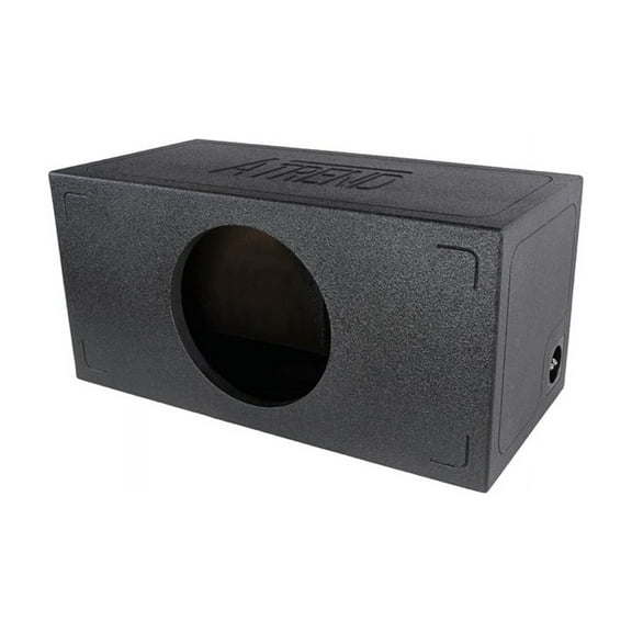 Atrend SPL-12SV - Coated Sprayliner-12" Single SPL Vented Subwoofer Enclosure