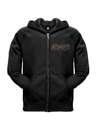 Atreyu Mens Hoodies and Sweatshirts Black Walmart