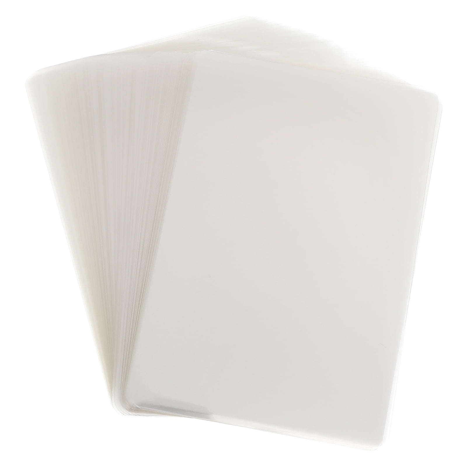 Atriss 200Pcs Transparent Laminator Sheets Thermal Laminating Pouches Photo Storage Plastic Sheets Laminating Paper