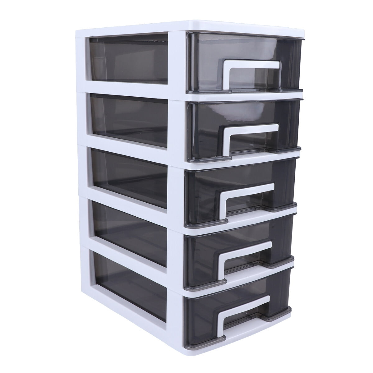 Atriss Household Five-Layer Storage Cabinet Plastic Drawer Type Closet ...