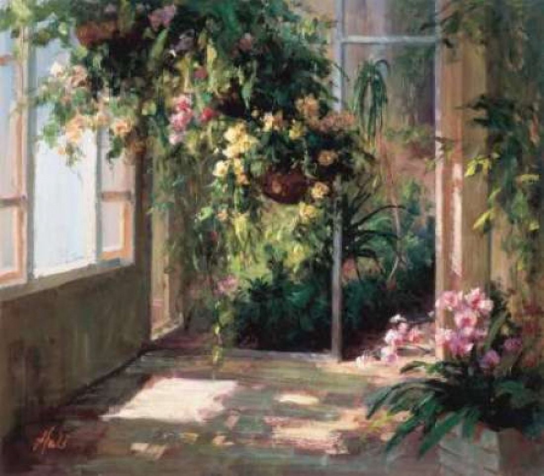 Atriums First Light II Canvas Art - Hali (24 x 24)