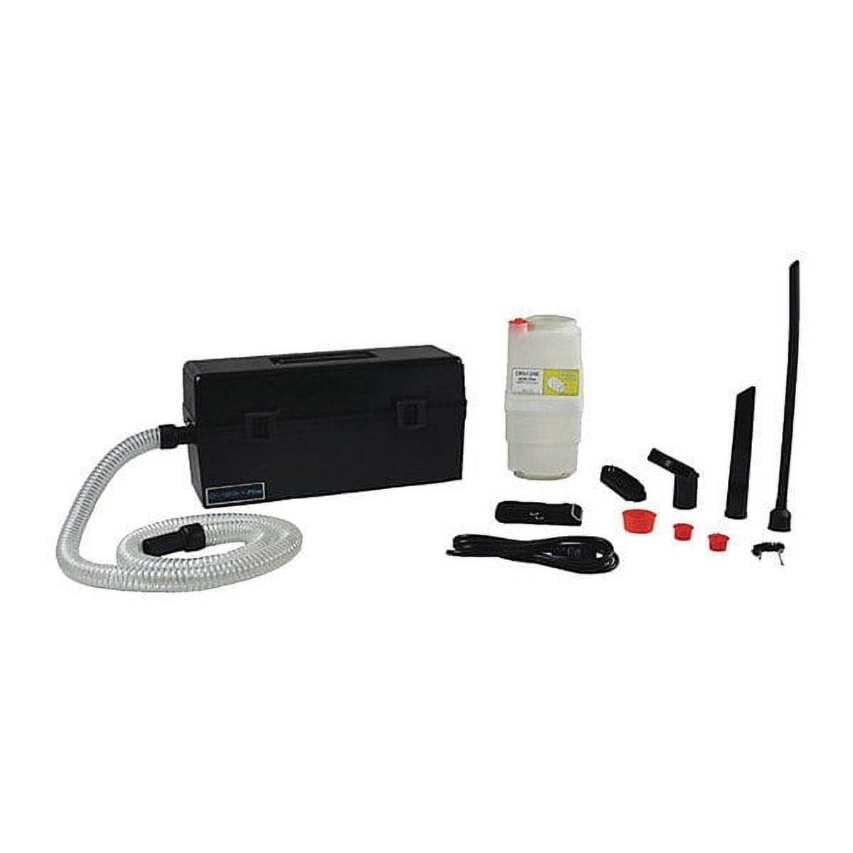 Black Portable Bagless Vacuum Cleaner with HEPA Filter