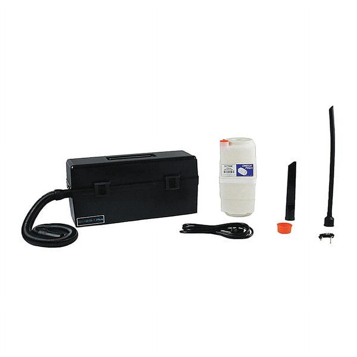 Black Portable Bagless Vacuum Cleaner with HEPA Filter