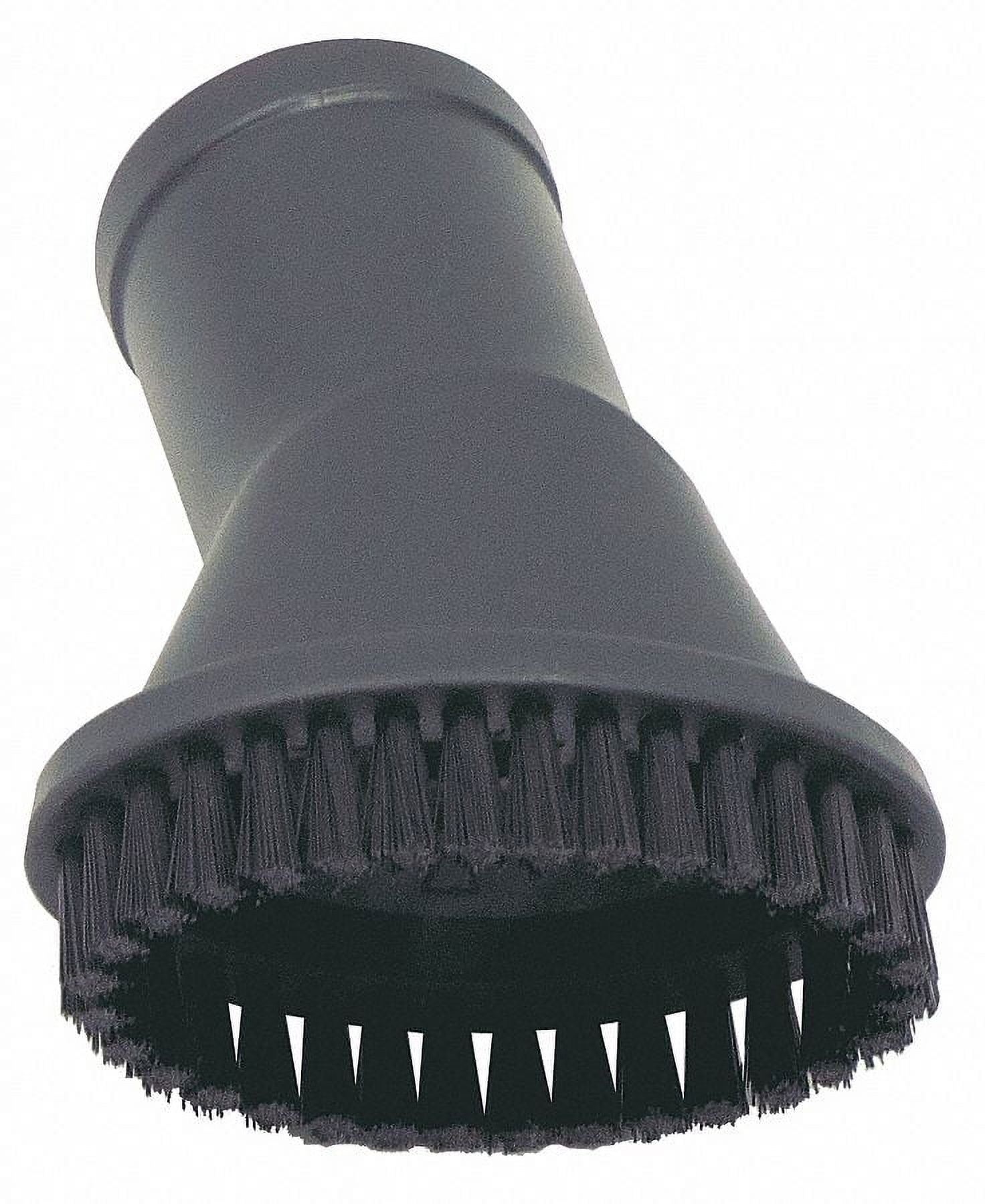 Atrix 5-inch Black Plastic Round Dust Brush Attachment