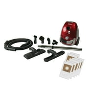 Atrix Red Lil Portable Canister Vacuum w/ 2 Quart HEPA Filter & Variable Speed Motor, Premium Bundle Premium Bundle Lil Red Vacuum