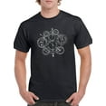 thumbnail image 1 of Atronomical Geometry T-Shirt Men -Image by Shutterstock, Male 3X-Large, 1 of 4