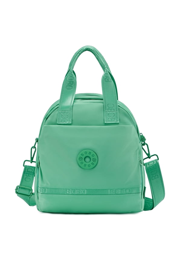 Tote Bag for Women - Large Capacity Nylon Work Commuter Bag with Multiple Compartments & Hidden Secure Zipper, Durable Waterproof Tote for Office, Shopping, Short Trips - Lake Green