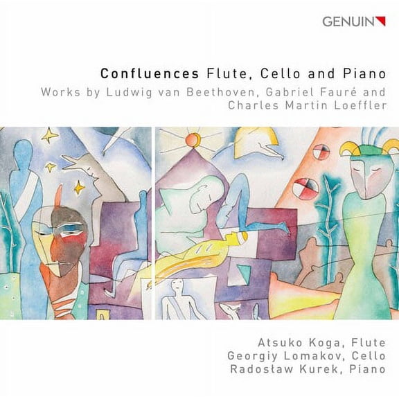 Atsuko Koga Georgiy Lomakov Radoslaw Kurek - Confluences - Music & Performance - CD
