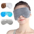 Atsuwell Cooling Eye Mask, AIF4 Reusable Cold Sleep Eye and Moist Heat