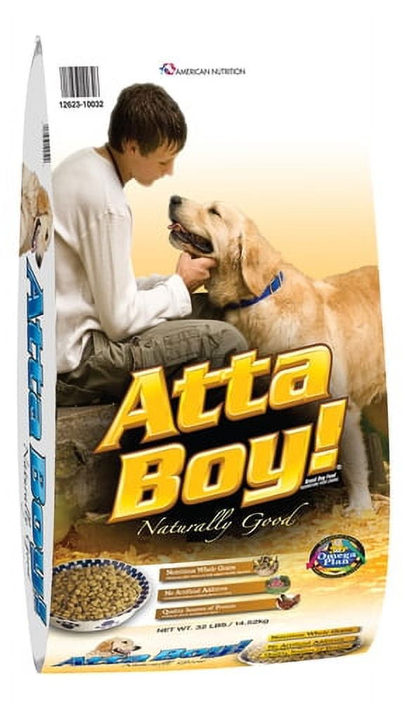 Atta Boy Grilled Chicken & Rice Flavor Dry Dog Food , 32-lb Bag (Pack ...