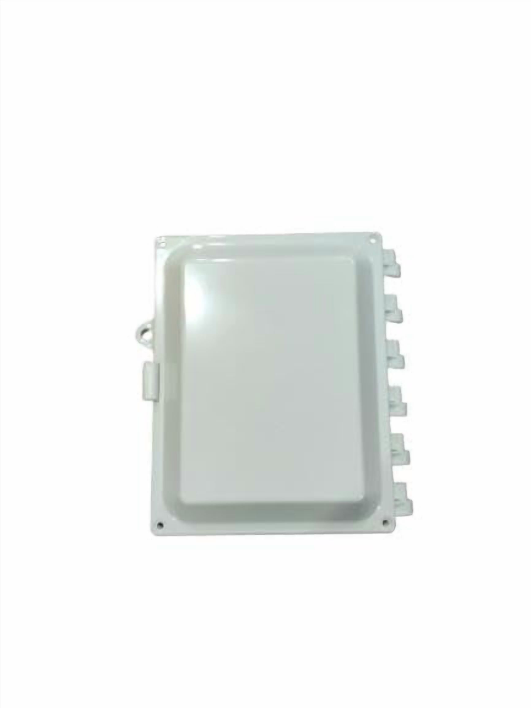 Attabox AH864 Polycarbonate Enclosure – 8x6x4 Inch, Hinged Locking Opaque Cover, NEMA 4X, IP68 Rated