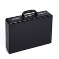 thumbnail image 1 of mokzer Solo New York Attache - Carrying Case with Combination Lock, Business Brief, Large Main Compartment - Grand Central, 1 of 6