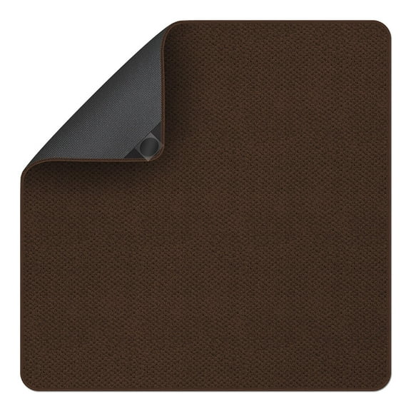 Attachable Rug for Stair Landings - Chocolate Brown - 3 Ft. x 3 Ft. - Many Other Sizes to Choose From