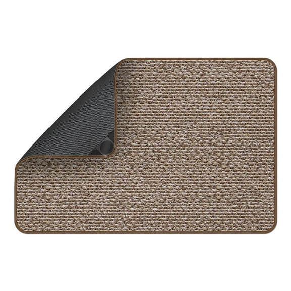 Attachable Rug for Stair Landings - Praline Brown - 2 Ft. x 3 Ft. - Many Other Sizes to Choose From