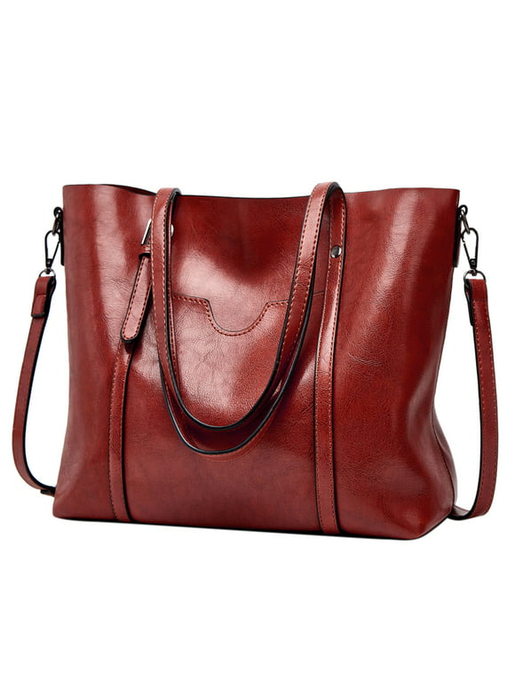 Attache Case Handbags For Women Large Designer Ladies Bag Pocket Purse Leather Mens Business