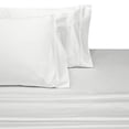 thumbnail image 1 of Attached Super Soft Brushed Microfiber Waterbed Sheets Wrinkle-Free Sateen Solid Sheet Set - King - White, 1 of 2
