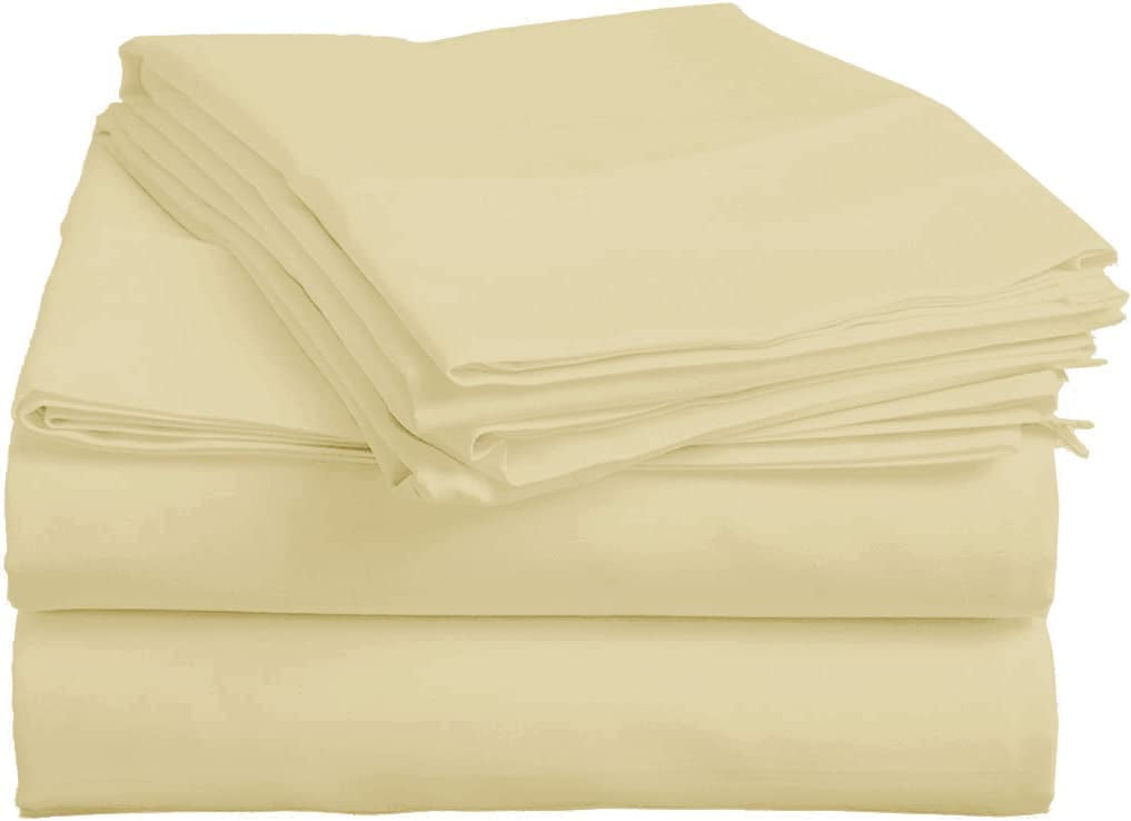 Attached Waterbed Sheets 100 Egyptian Cotton 600 Thread Count 18" Deep