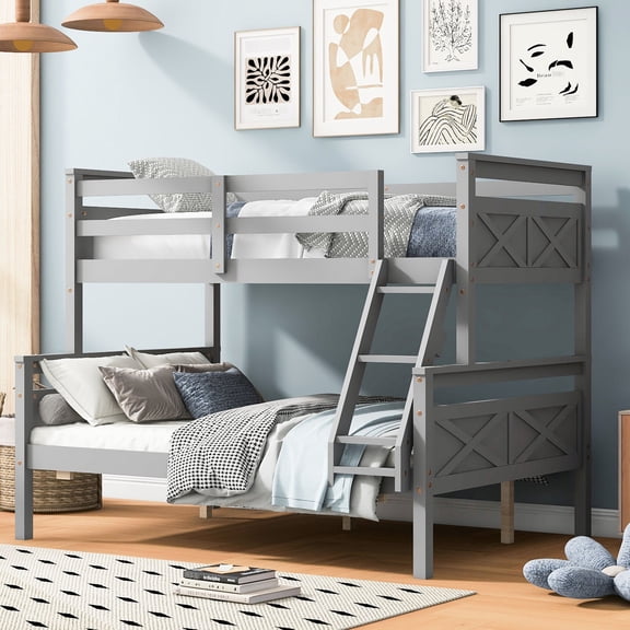 Attached ladder, secure | Bedroom access, prevents falls