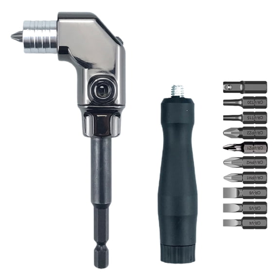 Attachment Electric Screwdriver Repair 90 Degree Corner Device Screwdriver Socket Adapter Drill Bit Corner