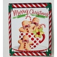 Attachment Gingerbread Men and Candy Canes Merry Porch Poster Funny