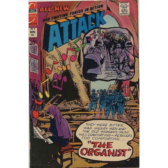 Attack (4th Series) #8 VF ; Charlton Comic Book