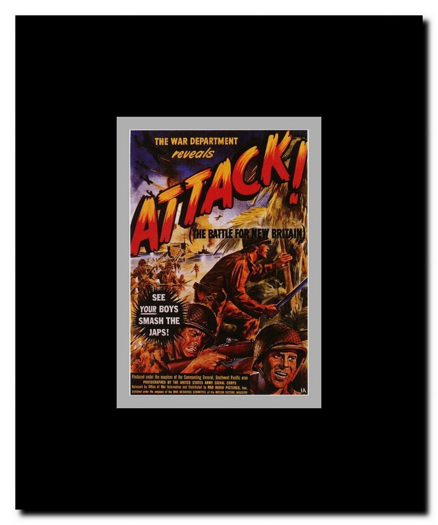 Attack! Framed Movie Poster