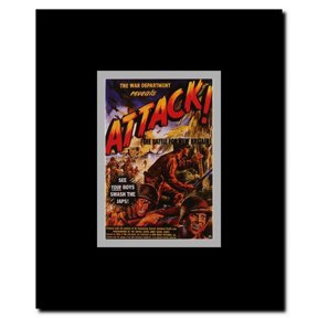 Attack! Framed Movie Poster