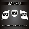 thumbnail image 1 of Attack Graphics 3 Plate ATV Background Kit, 1 of 3