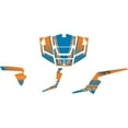 thumbnail image 1 of Attack Graphics Brute Complete UTV Graphics Kit Orange/Vodoo Blue for Polaris RZR S 900 2016, 1 of 2
