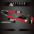 thumbnail image 1 of Attack Graphics Custom Fury Complete Bike Graphics Kit For GASGAS EC 300 GP (Fuel Injected) 2025, 1 of 2