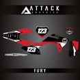 thumbnail image 1 of Attack Graphics Custom Fury Complete Bike Graphics Kit for GASGAS EX 250F 2025, 1 of 1