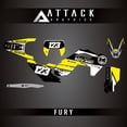 thumbnail image 1 of Attack Graphics Custom Fury Complete Bike Graphics Kit for Husqvarna FE 350 S 2025, 1 of 1