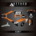 thumbnail image 1 of Attack Graphics Custom Fury Complete Bike Graphics Kit for KTM SX-E 2 2024, 1 of 1