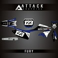 thumbnail image 1 of Attack Graphics Custom Fury Complete Bike Graphics Kit for Yamaha YZ125 2025, 1 of 3