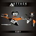 thumbnail image 1 of Attack Graphics Custom Fury Complete Bike Graphics Kit for GASGAS MC-E 3 2023, 1 of 2
