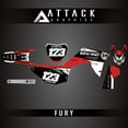 thumbnail image 1 of Attack Graphics Custom Fury Complete Bike Graphics Kit for Honda CRF250R 2020, 1 of 3