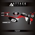 thumbnail image 1 of Attack Graphics Custom Fury Complete Bike Graphics Kit for Honda CRF450L 2019, 1 of 3