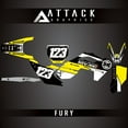 thumbnail image 1 of Attack Graphics Custom Fury Complete Bike Graphics Kit for Husqvarna FC 450 Rockstar Edition 2023, 1 of 2