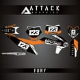 thumbnail image 1 of Attack Graphics Custom Fury Complete Bike Graphics Kit For KTM 300 XC-W (Fuel Injected) 2023, 1 of 2