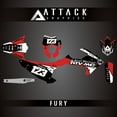 thumbnail image 1 of Attack Graphics Custom Fury Complete Bike Graphics Kit, 1 of 2
