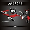 thumbnail image 1 of Attack Graphics Custom Fury Complete Bike Graphics Kit, 1 of 2