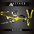 thumbnail image 1 of Attack Graphics Custom Renegade Complete Bike Graphics Kit for Husqvarna TC 65 2025, 1 of 1