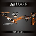 thumbnail image 1 of Attack Graphics Custom Renegade Complete Bike Graphics Kit for KTM 350 SX-F 2025, 1 of 1