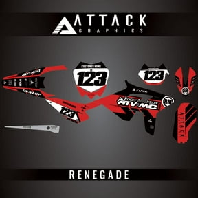 Attack Graphics Custom Renegade Complete Bike Graphics Kit for Beta 300 RX 2021