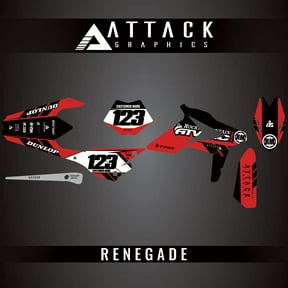 Attack Graphics Custom Renegade Complete Bike Graphics Kit for Beta 480 RR Race Edition 2019