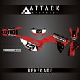 thumbnail image 1 of Attack Graphics Custom Renegade Complete Bike Graphics Kit for Honda CRF450RL 2024, 1 of 2