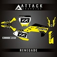 thumbnail image 1 of Attack Graphics Custom Renegade Complete Bike Graphics Kit for Husqvarna TC 50 2017, 1 of 2