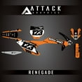 thumbnail image 1 of Attack Graphics Custom Renegade Complete Bike Graphics Kit for KTM 250 SX-F Factory Edition 2016, 1 of 3