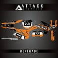 thumbnail image 1 of Attack Graphics Custom Renegade Complete Bike Graphics Kit for KTM 500 EXC 2015, 1 of 3